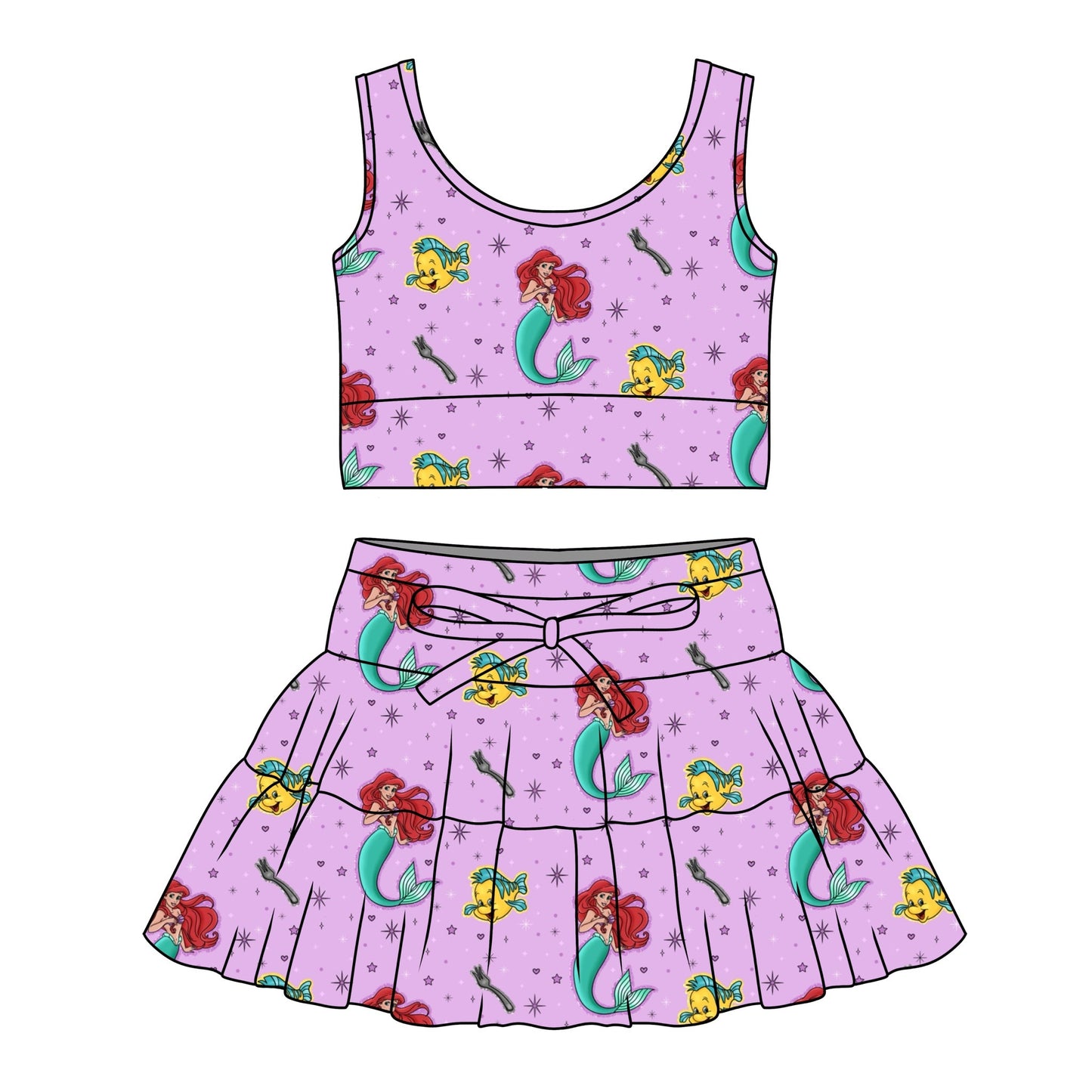 ARIEL / GIRLS TULLE SET