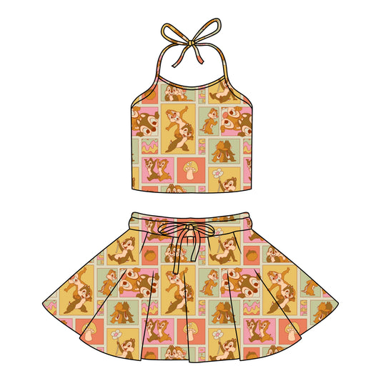 CHIP & DALE HALTER SET