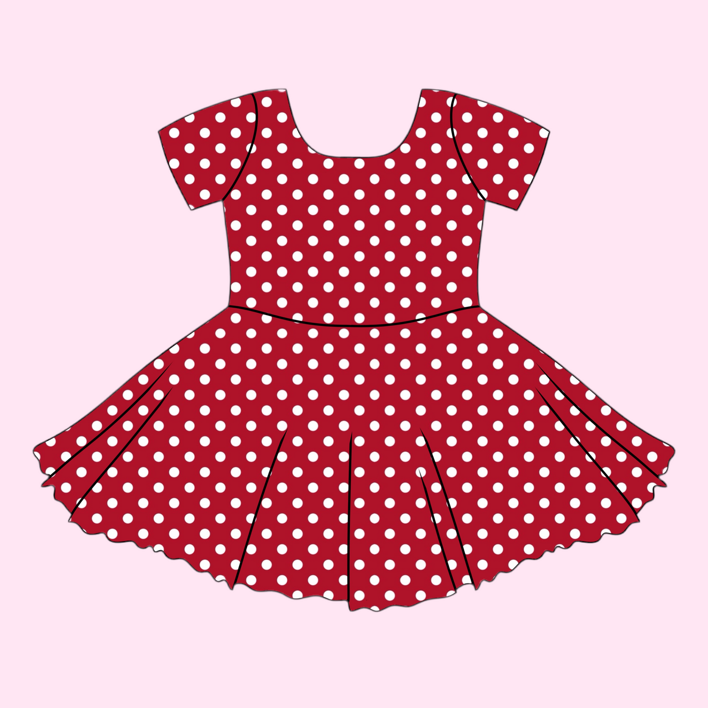 POLKA DOTS / TWIRL DRESS