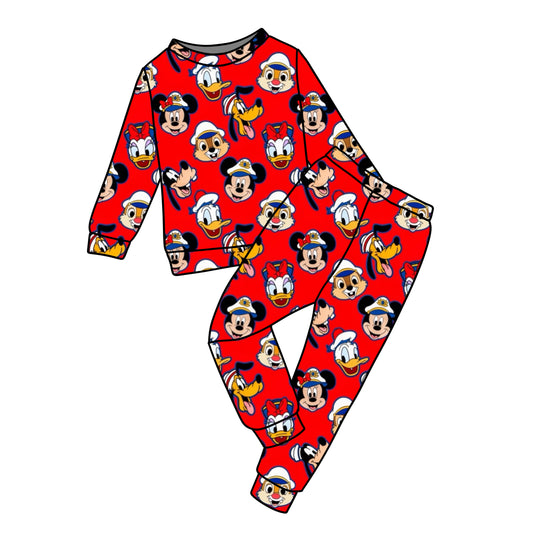 RED CRUISE / BAMBOO JAMMIES