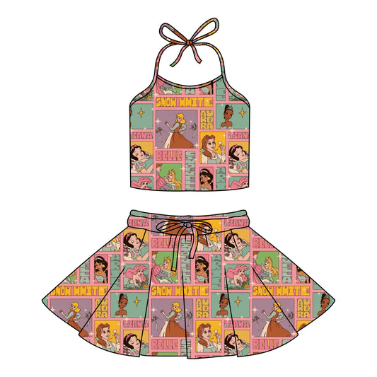 VINTAGE PRINCESS / HALTER SET