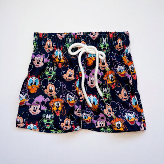 BOYS SWIM TRUNKS / SPOOKY PALS