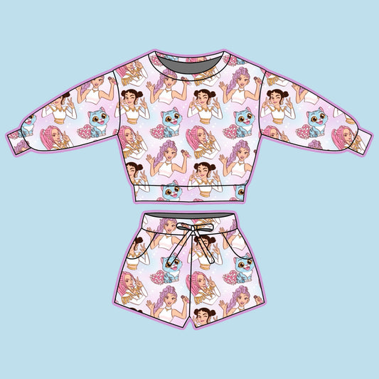 KPOP BAMBOO LOUNGE SET