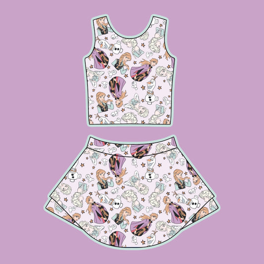 FROZEN ATHLETIC SET