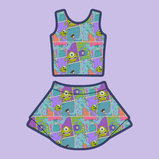 MONSTERS INC ATHLETIC SET