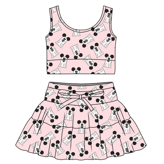 6Y PINK GHOST TULLE SET