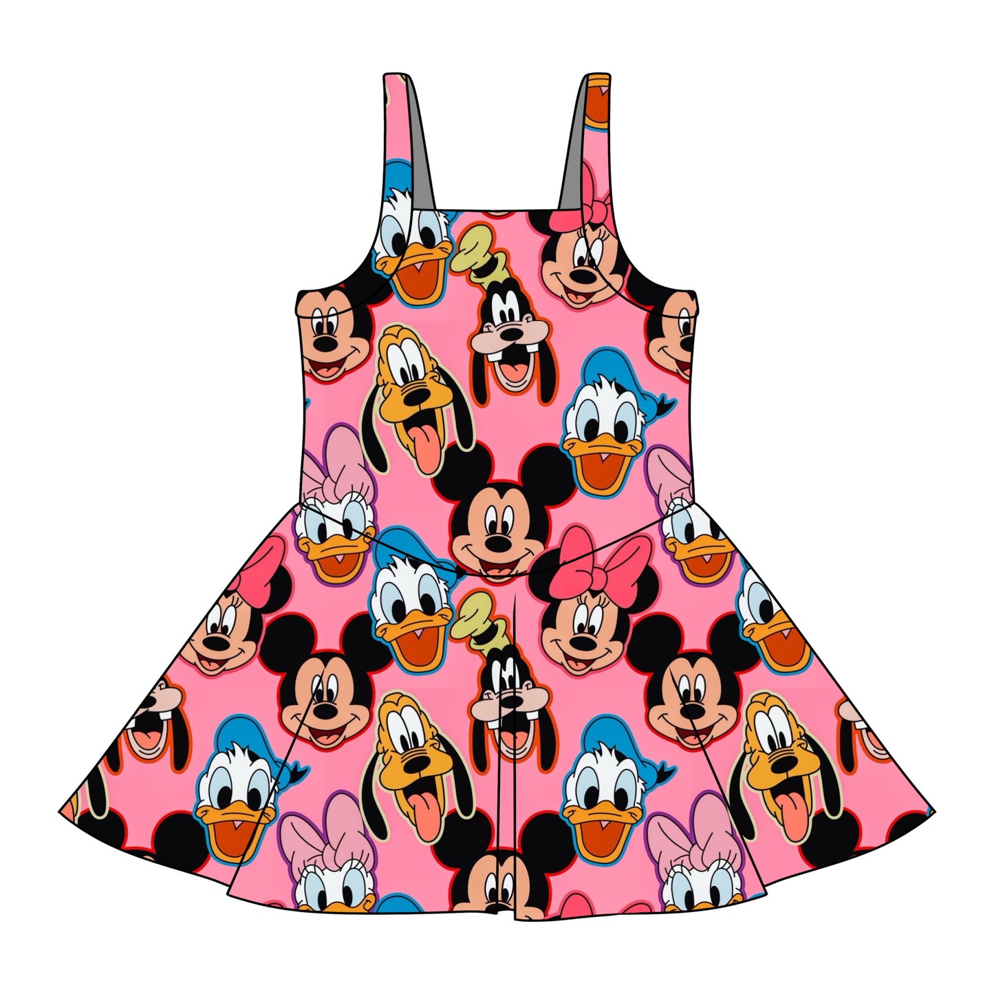 PINK FAB 6 / GIRLS ATHLETIC DRESS