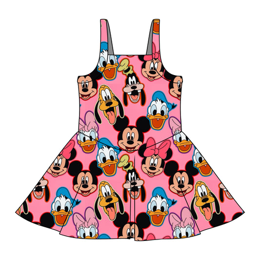 PINK FAB 6 / GIRLS ATHLETIC DRESS