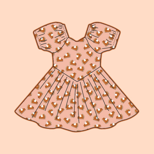 PUMPKIN PIE BABY DOLL DRESS