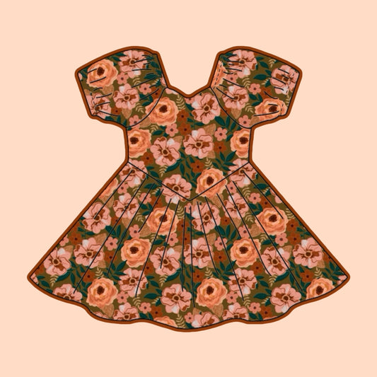 FLORAL BABY DOLL DRESS