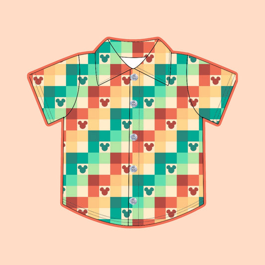 FALL CHECKERED BOYS SHIRT