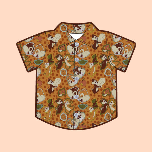 CHIP & DALE BOYS SHIRT