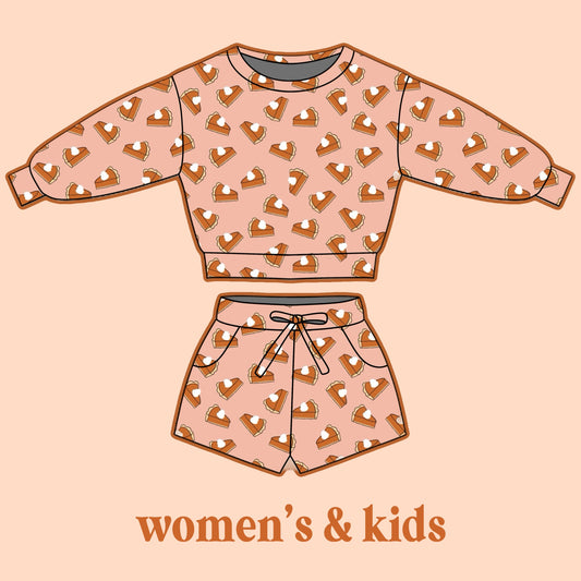 PUMPKIN PIE LOUNGE SET