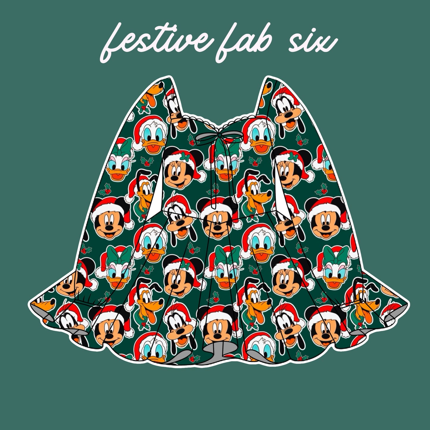 FESTIVE FAB 6 / DRESS