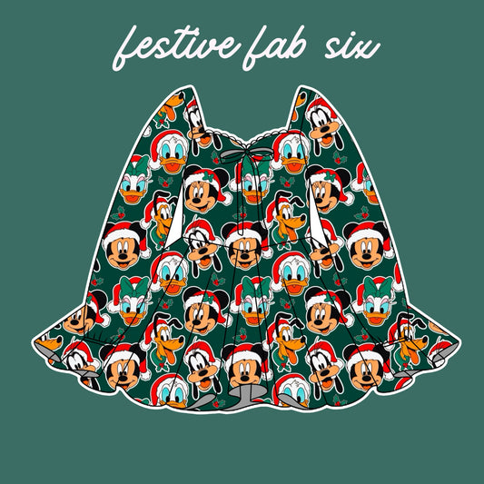 FESTIVE FAB 6 / DRESS
