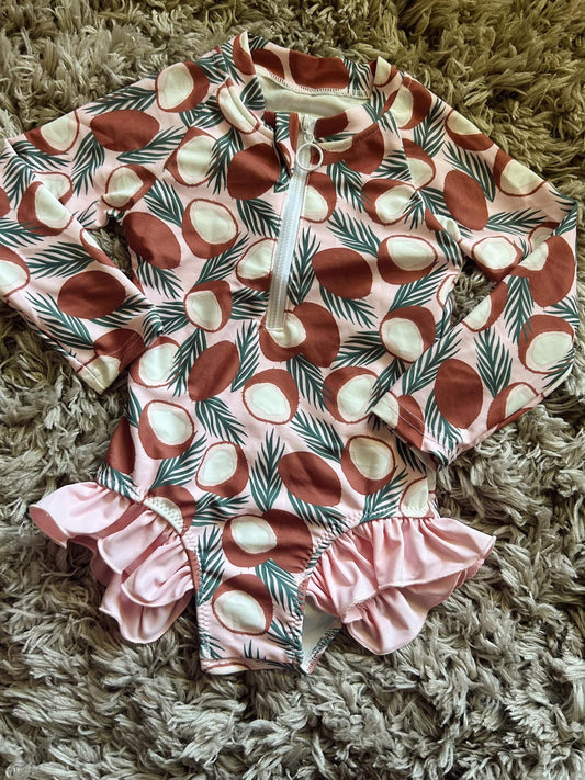 COCONUTS LONG SLEEVE SWIM 3T