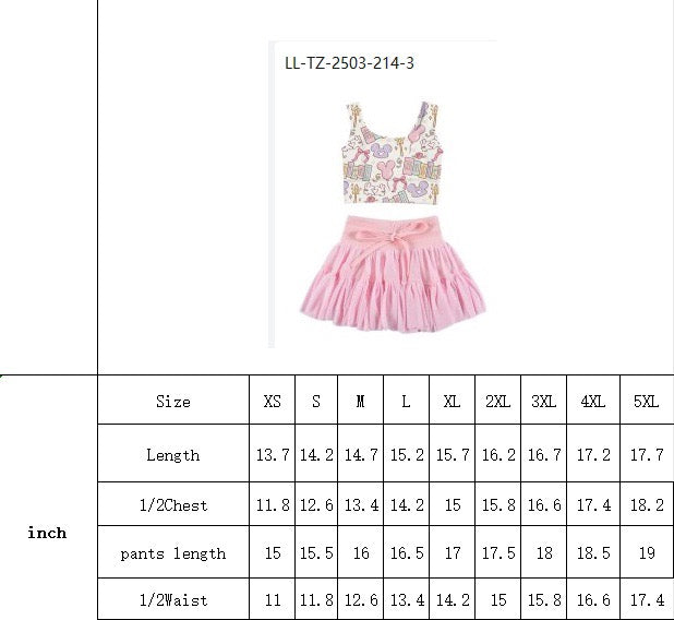 TULLE SET / PINK GHOSTS