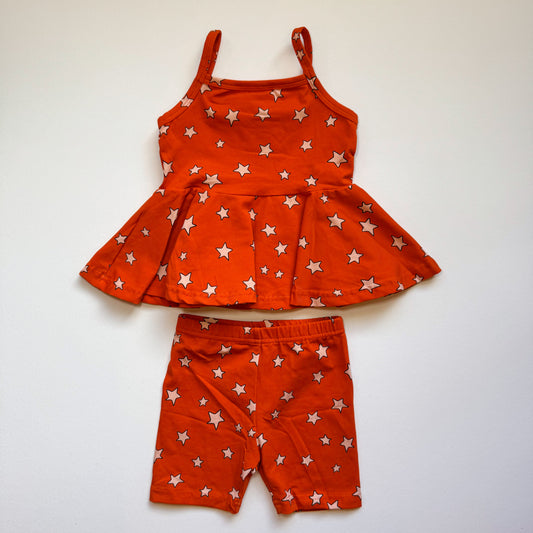 STARS / PEPLUM SET