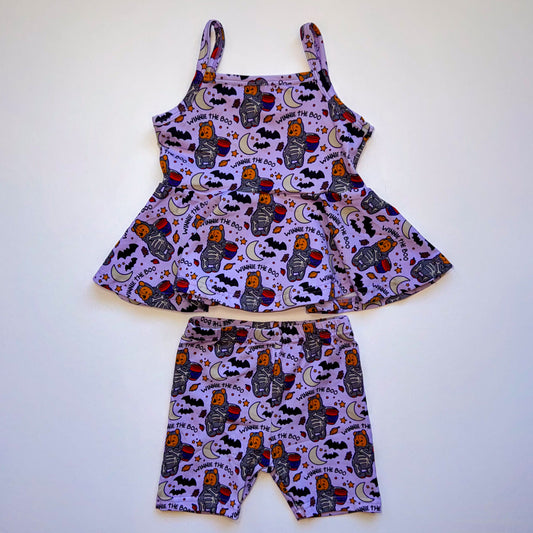 WINNIE THE BOO / PEPLUM SET