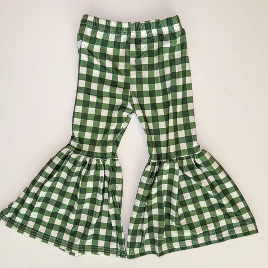 GREEN GINGHAM BELLS