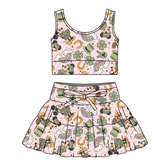 ST PADDY'S  / GIRLS TULLE SET