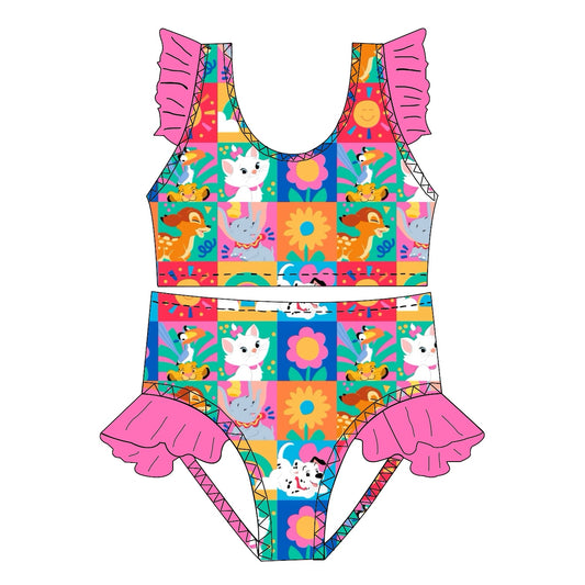 SPRING CHECK / RUFFLE SWIM