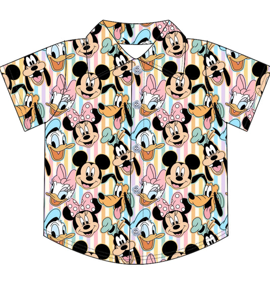 PASTEL FAB 6 / ATHLETIC MATERIAL BOYS SHIRT