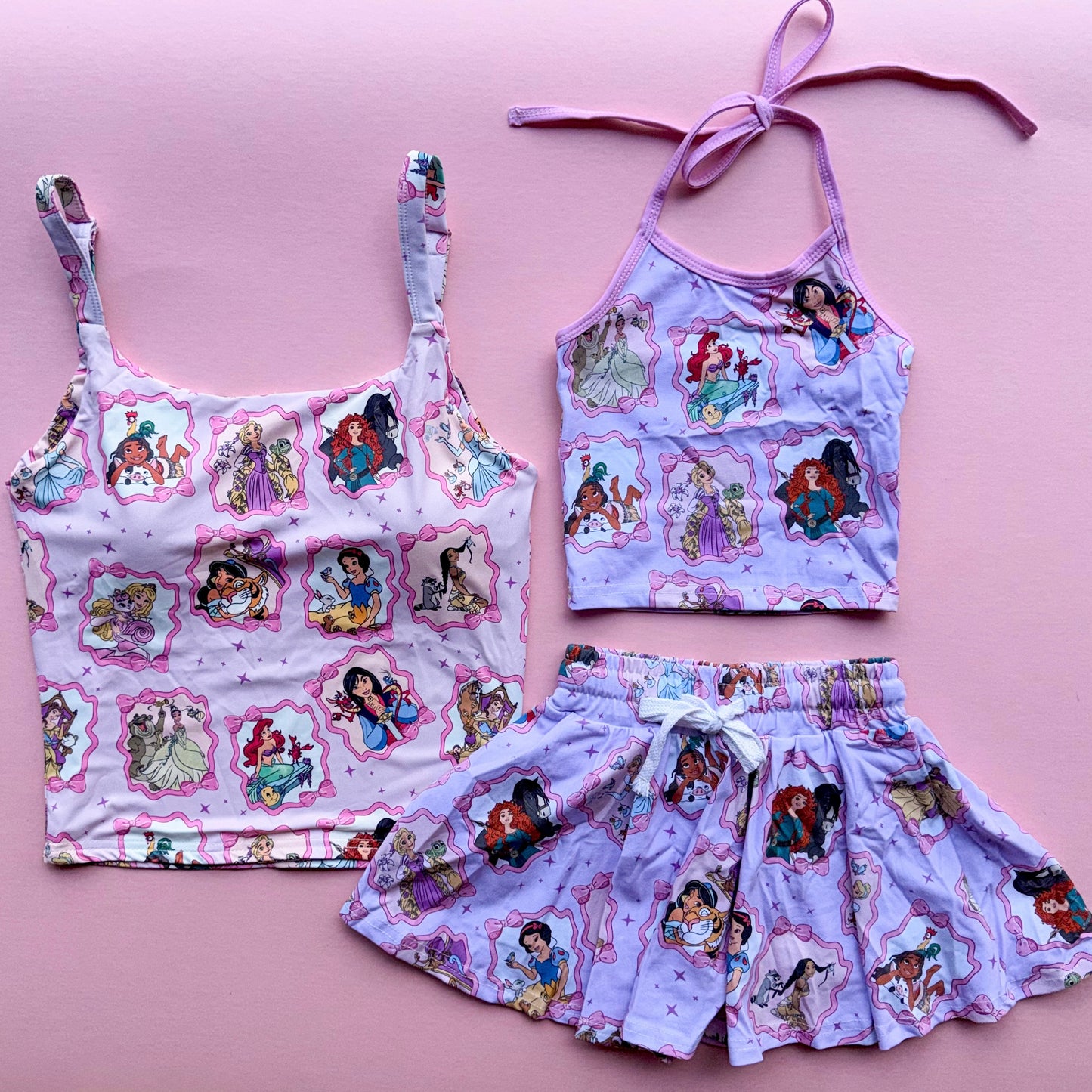 PRINCESSES & SIDEKICKS / HALTER SET