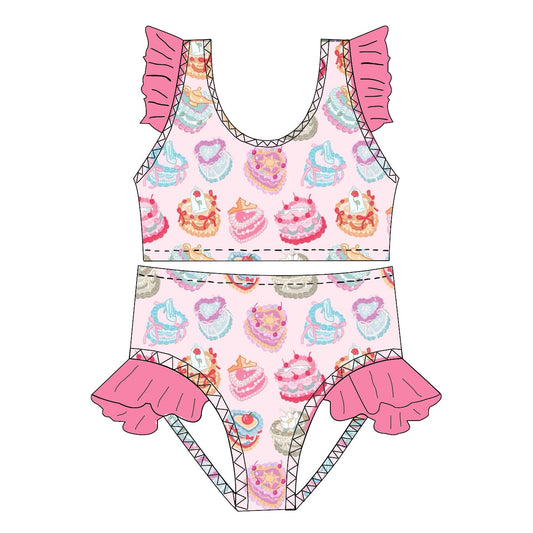 PRINCESS CAKES / RUFFLE SWIM