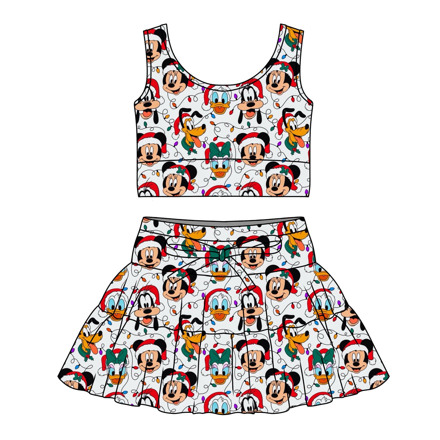 CHRISTMAS LIGHTS / TULLE SET