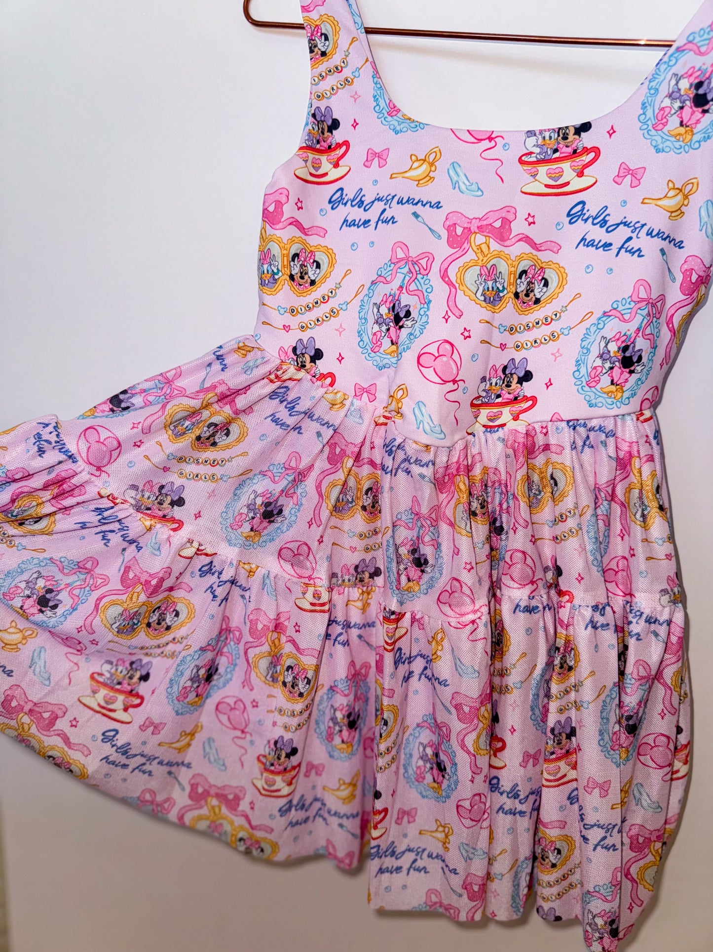 GIRLS JUST WANNA HAVE FUN TULLE DRESS