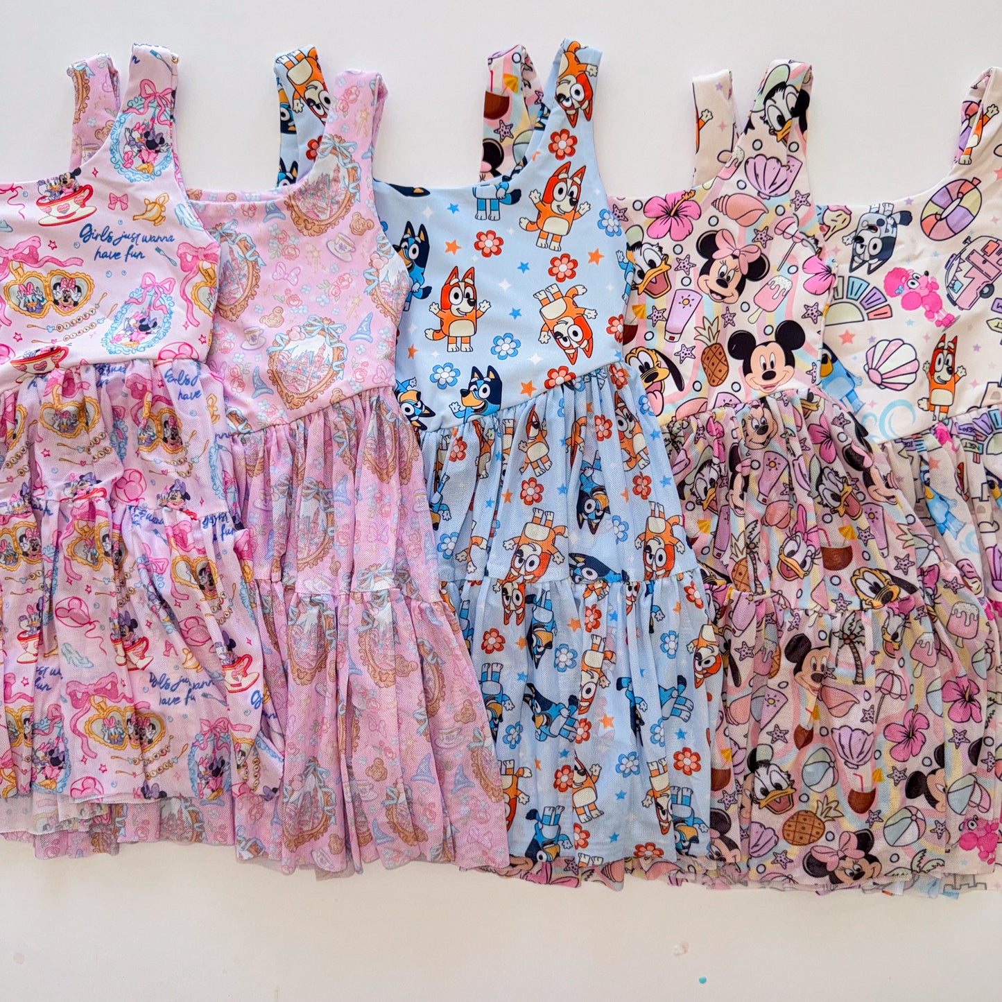 GIRLS JUST WANNA HAVE FUN TULLE DRESS