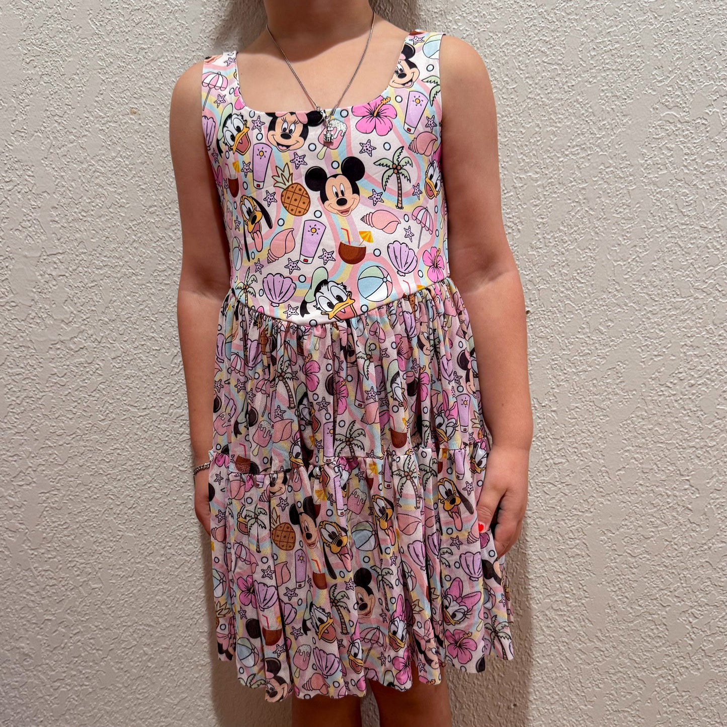 SUMMER BLUEY TULLE DRESS