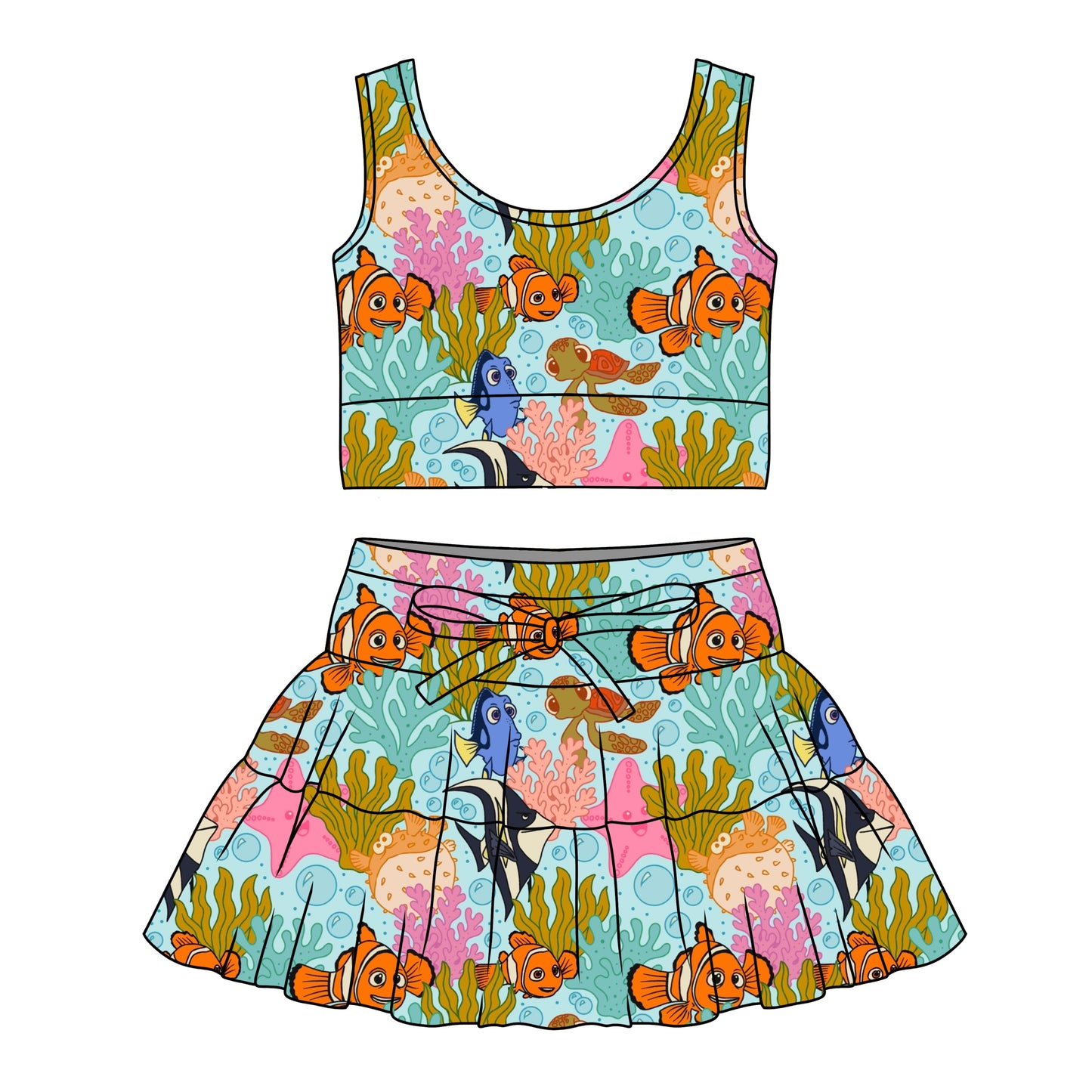 NEMO / GIRLS TULLE SET