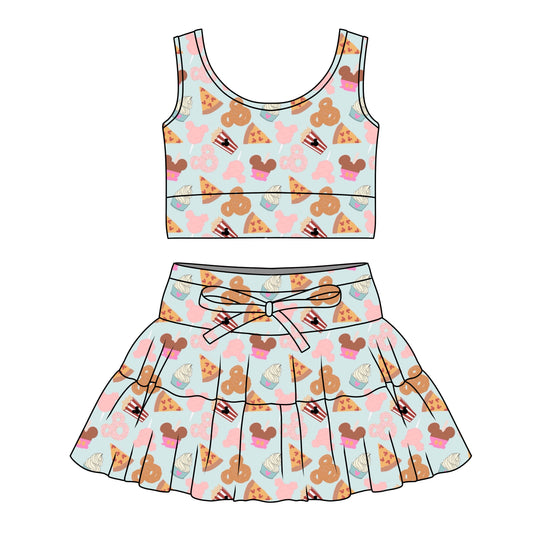 HAPPIEST SNACKS / GIRLS TULLE SET