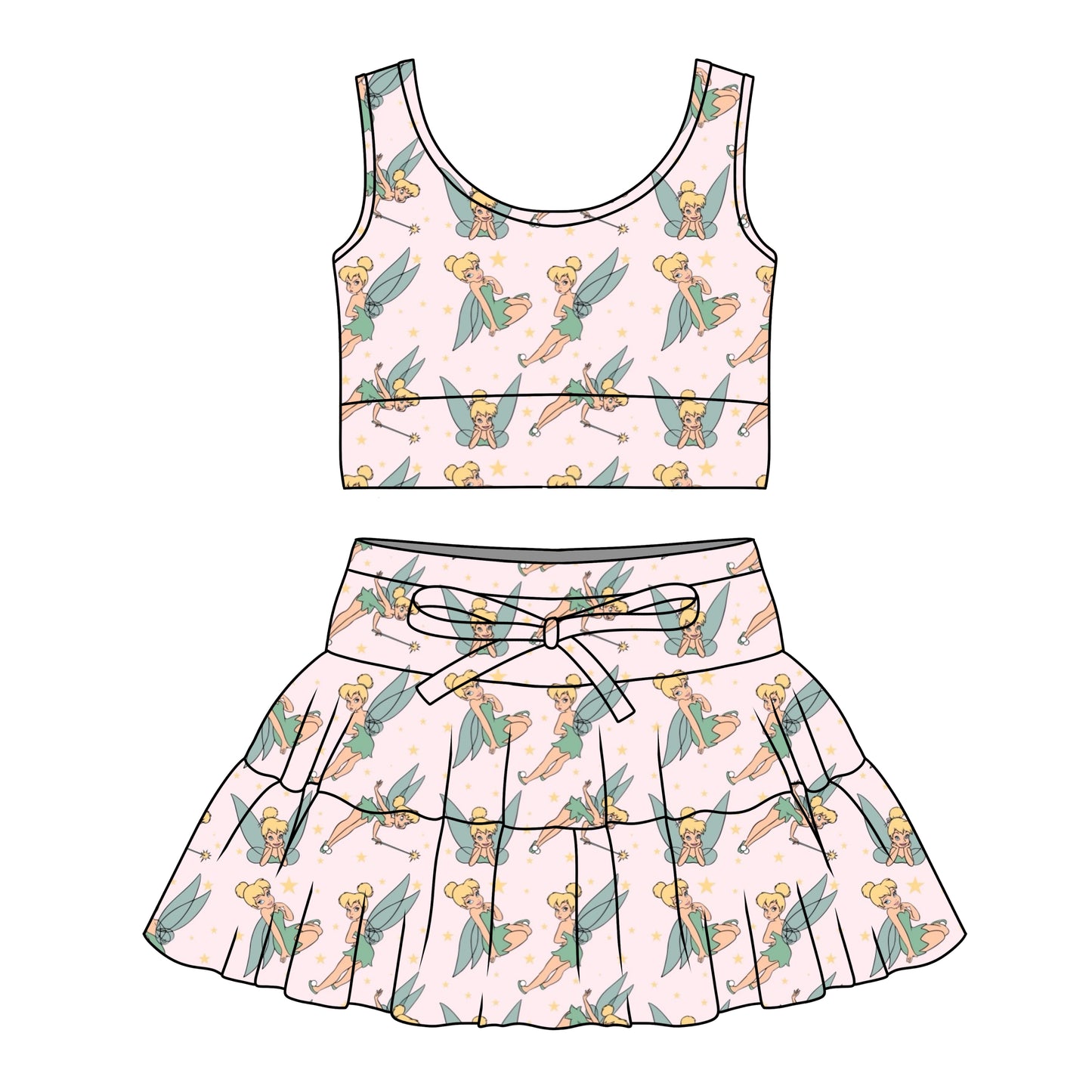 TINKER BELL / GIRLS TULLE SET