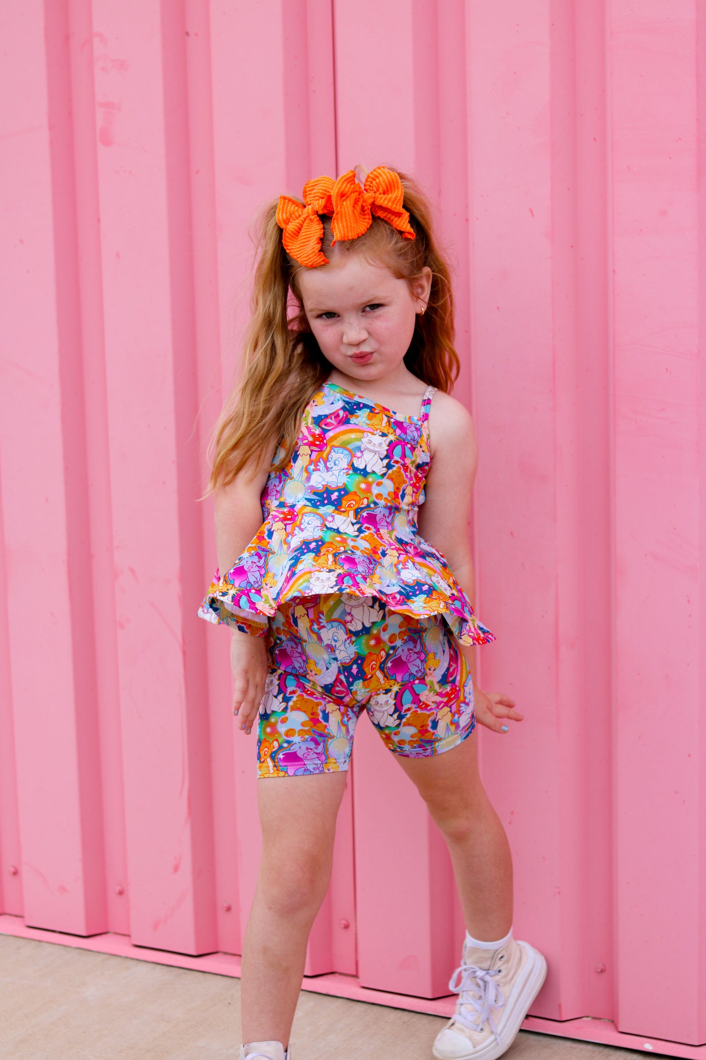 C & D / PEPLUM SET
