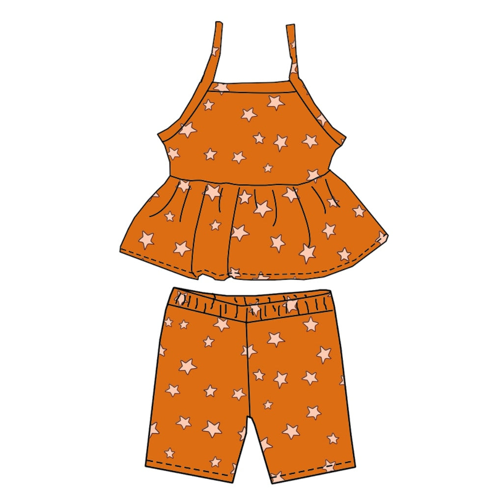 PEPLUM SET / STARS