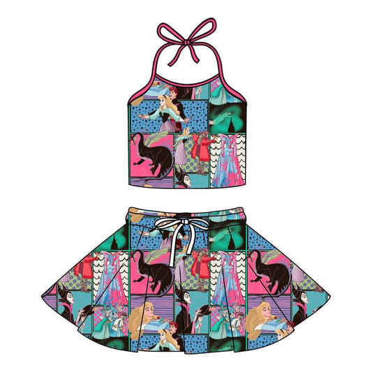 SLEEPING BEAUTY / HALTER SET