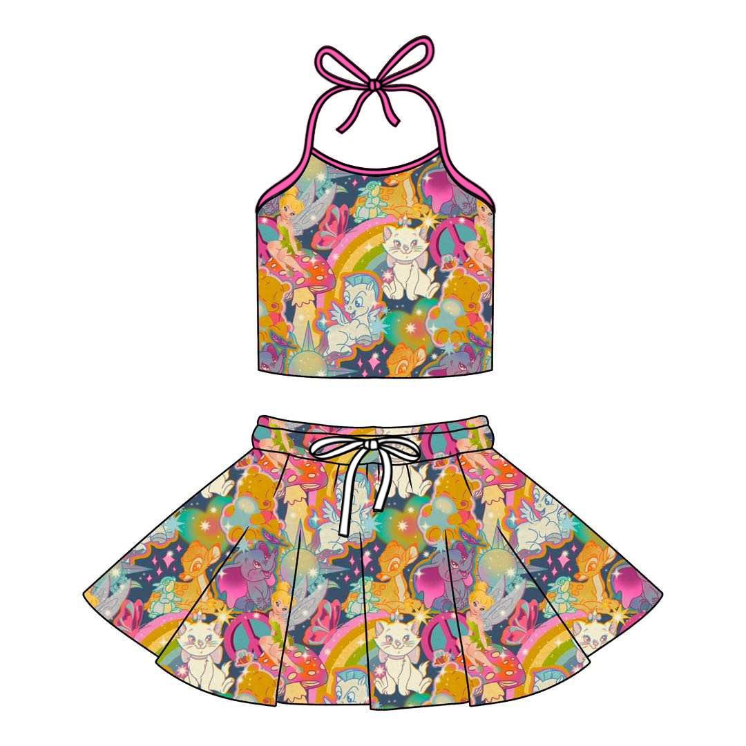 GROOVY CHARACTERS / HALTER SET