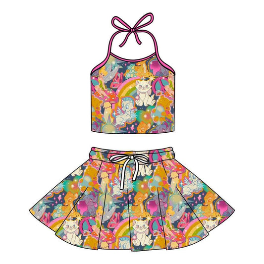 GROOVY CHARACTERS / HALTER SET