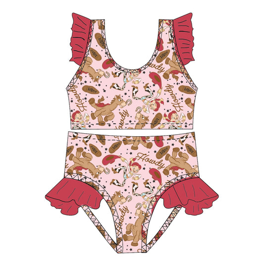 JESSIE & BULLSEYE GIRLS SWIM SUIT
