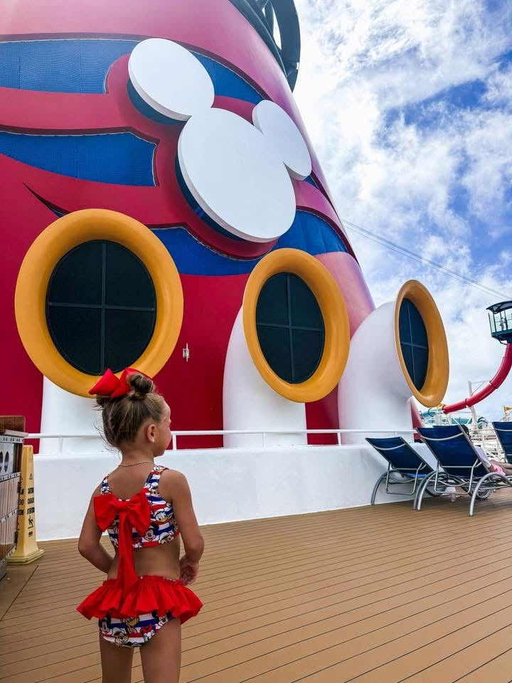 STRIPE CRUISE / BOW SWIM SUIT