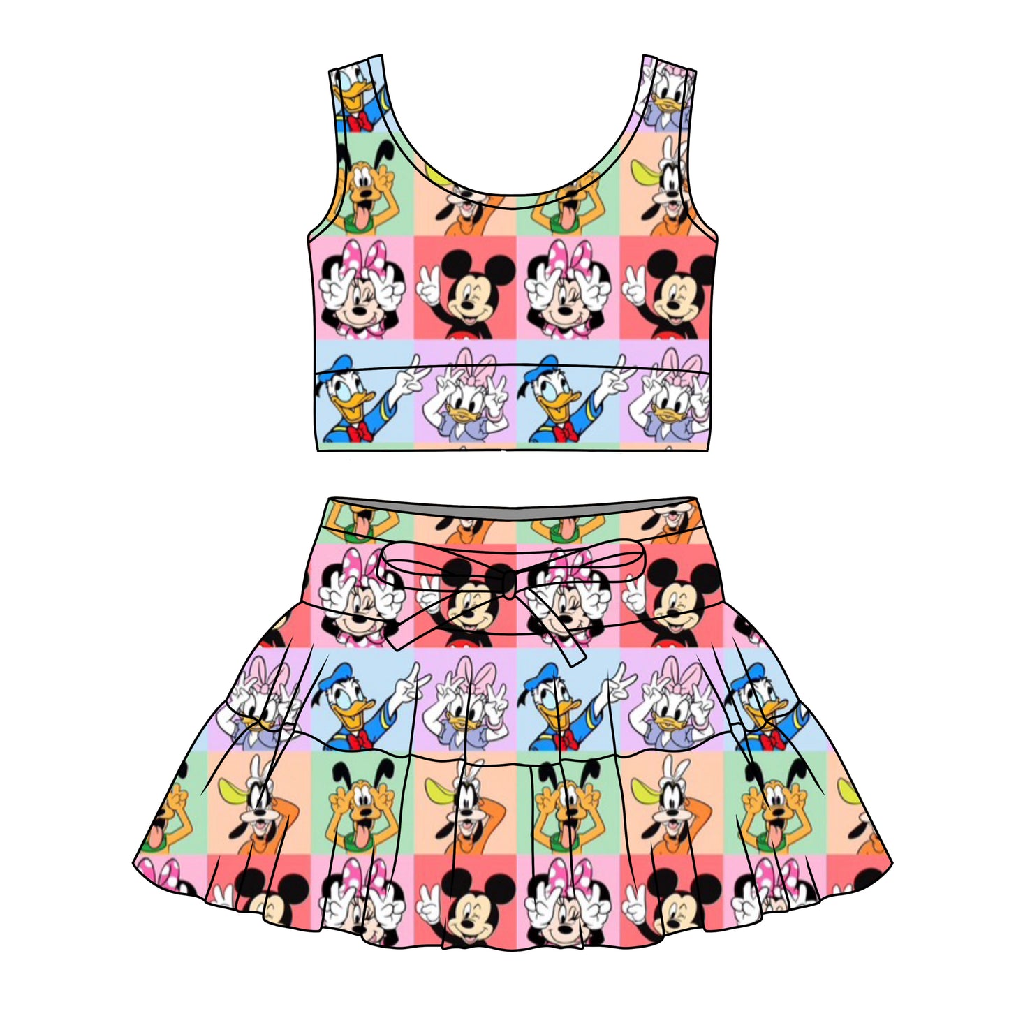 SILLY FAB 6 / WOMENS TULLE SET