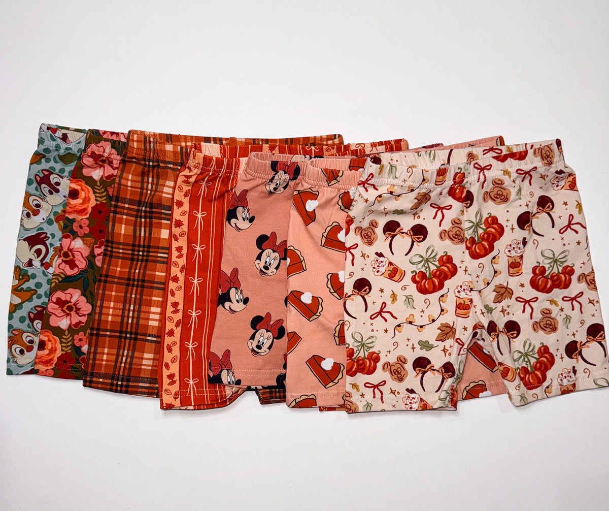 FALL BIKER SHORTS