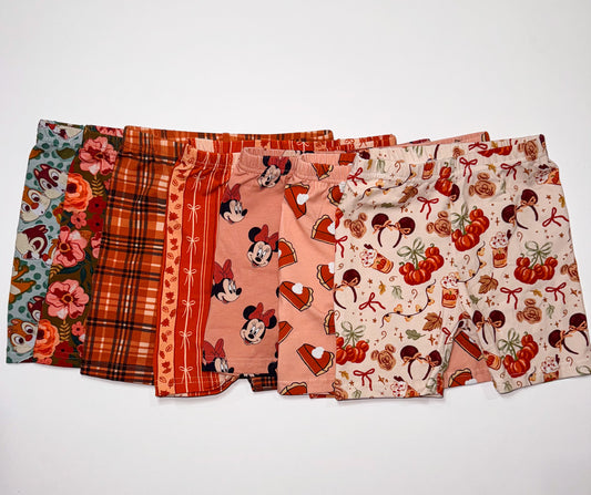 FALL BIKER SHORTS